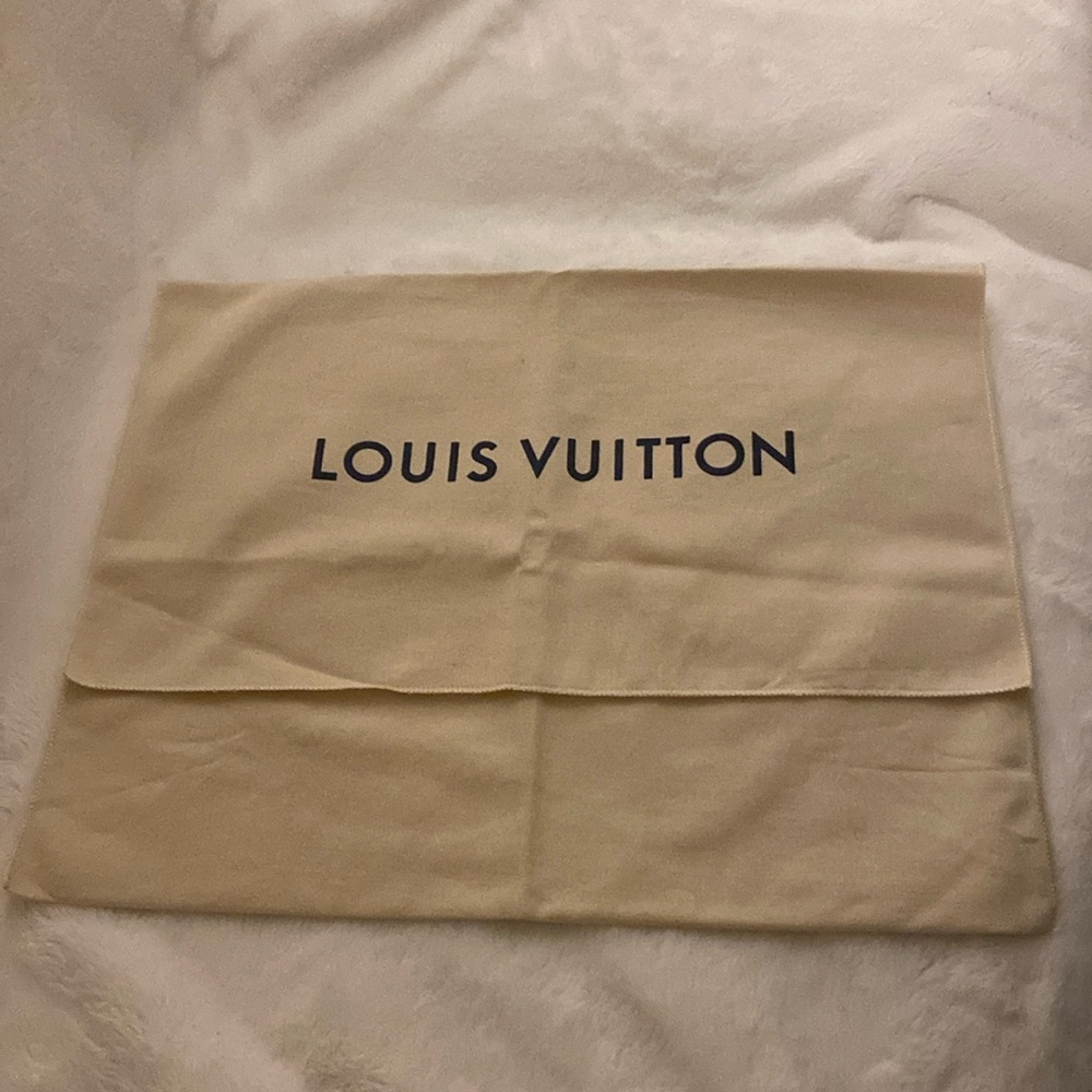 Authentic Louis Vuitton Envelope  Dust Bag 18” W x 14 ”L